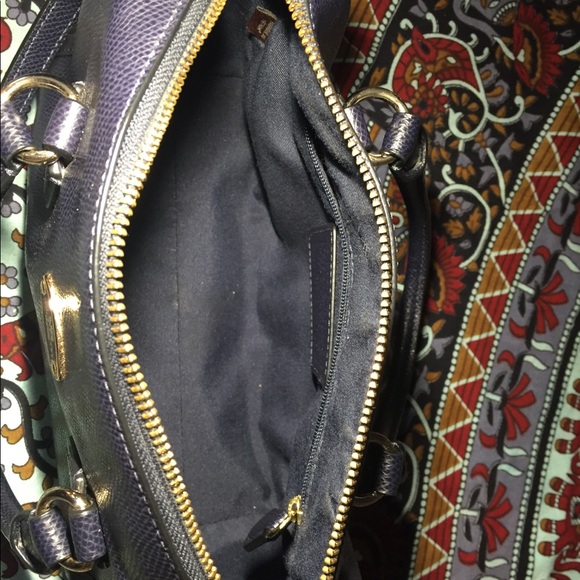 Coach Crossbody dark navy blue bag - Picture 4 of 6